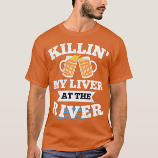 Döda min lever vid floden Catfish Hunter Noodl T Shirt