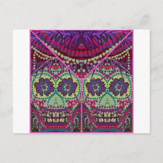 Döda Syster DagDia do Muertos Socker Skallar Vykort