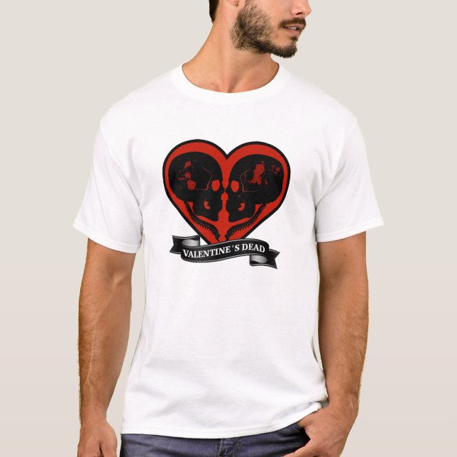 (DÖDA) valentin dag, Tee Shirt (Framsida)