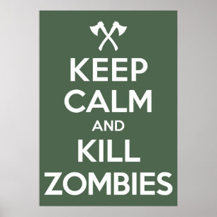 Döda Zombies Poster