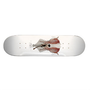 Dödade för att döda Skateboard01 Mini Skateboard Bräda 18,7 Cm