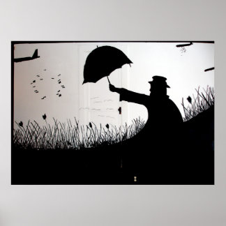 dödande mural poster
