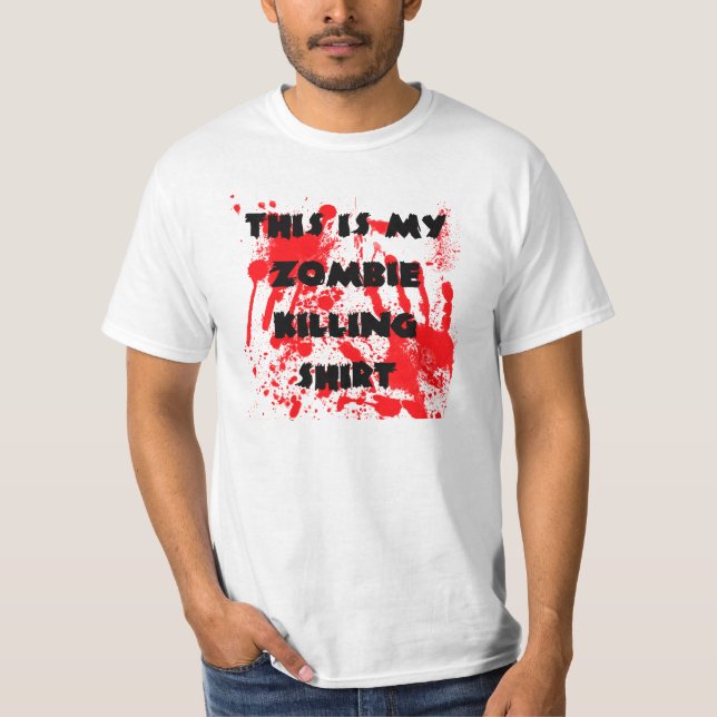 Dödande skjorta för Zombie Tee Shirt (Framsida)