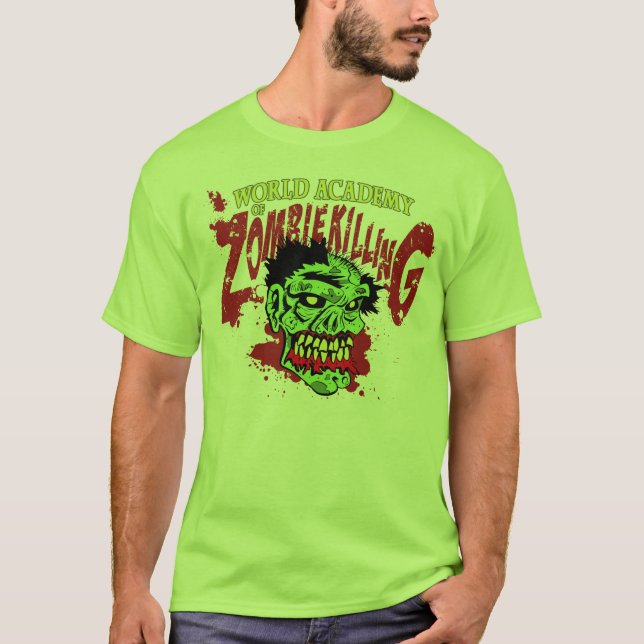 Dödande T-tröja för Zombie Tröja (Framsida)