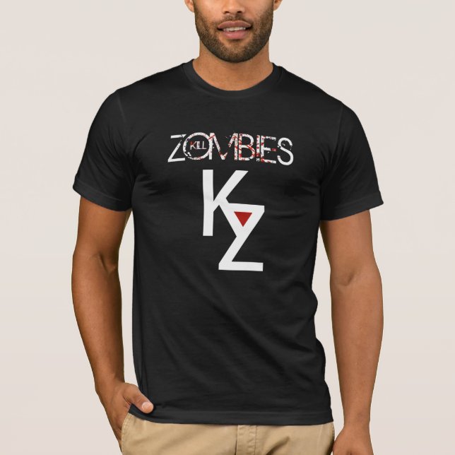 DödaZombies för KZ | Tee Shirt (Framsida)