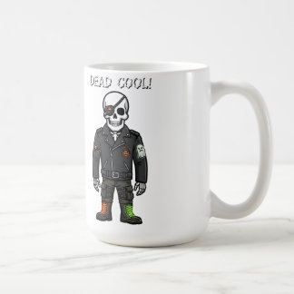 Dödcoola skelettmotorcyklisten | Halloween Kaffemugg