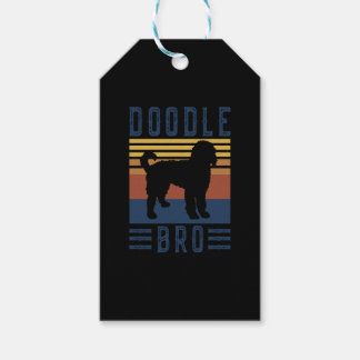 Doddle Hund Retro T-Shirt Presentetikett