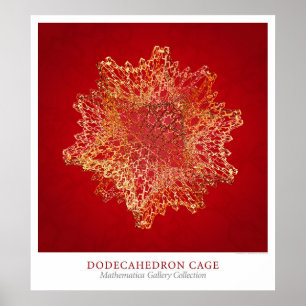Dodecahedron bur poster