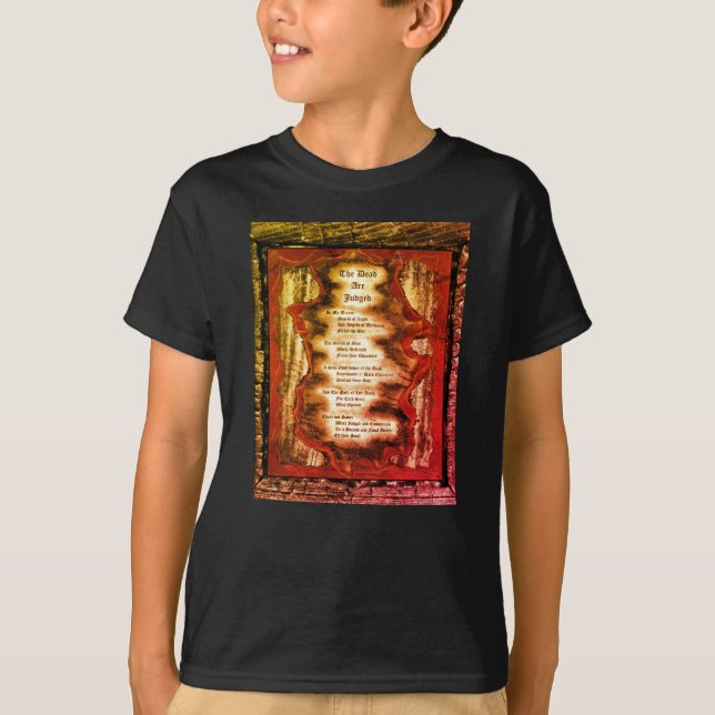 Döden är dömd t shirt (Framsida)