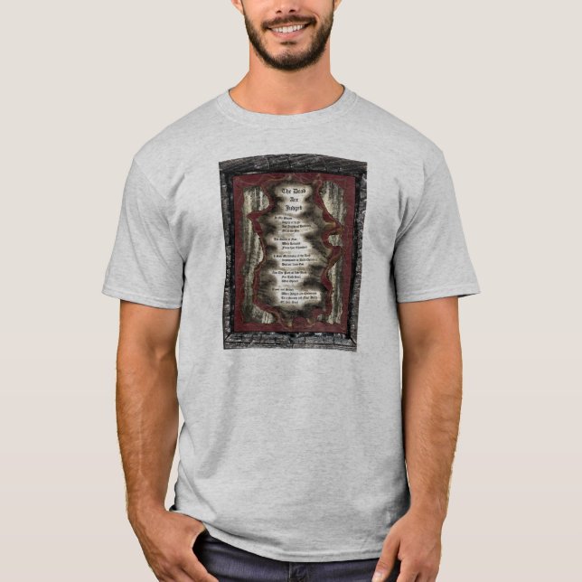 Döden är dömd tee shirt (Framsida)