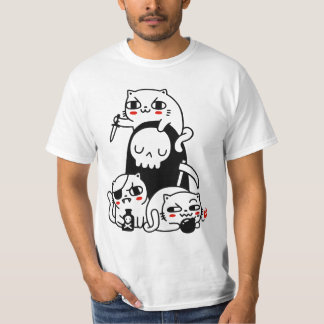 Döden är en kattperson vid obinsun t shirt