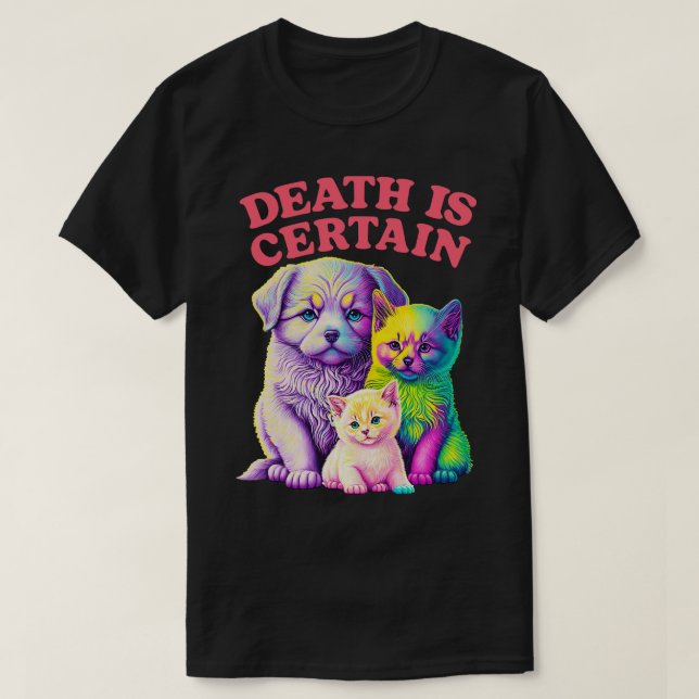 Döden är en viss befintlig minnesdesign 1 t shirt (Design framsida)