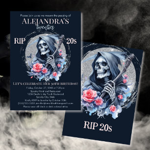 Döden åt min ungdom Grim Reaper 30-årsfest Inbjudningar