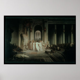 Döden av Caesar Poster