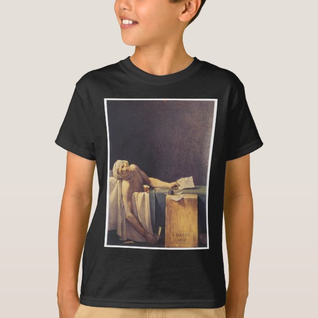 Döden av Marat Tee Shirt (Framsida)
