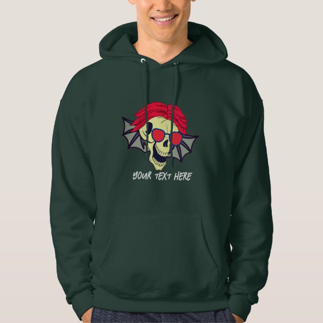 DÖDEN KAN FLYGA HOODIE (Framsida)