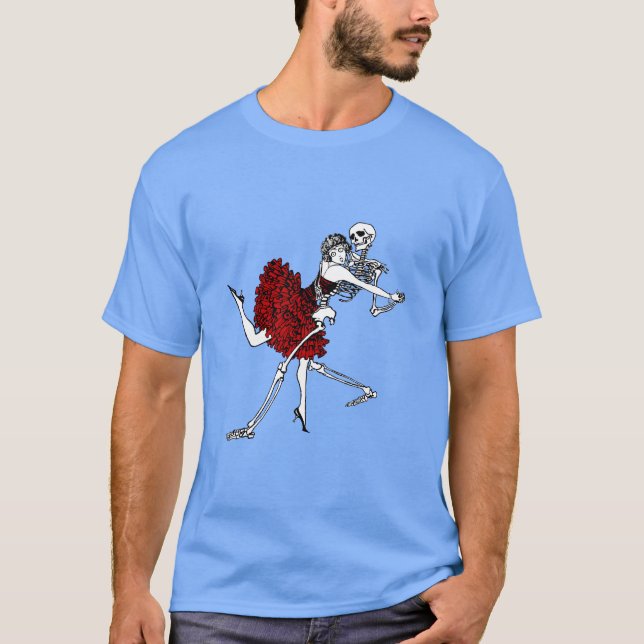 Döden och flappern t shirt (Framsida)