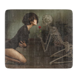 Döden och Young Woman