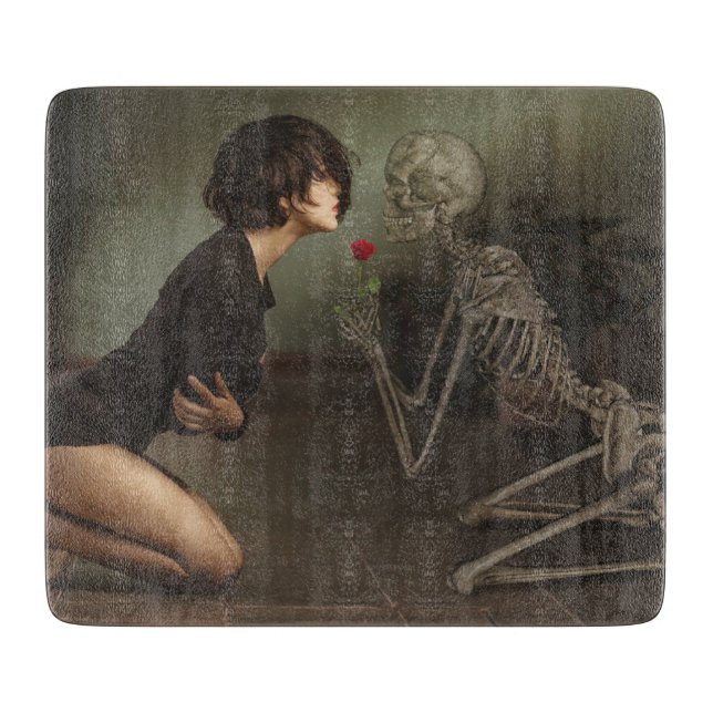 Döden och Young Woman (Framsidan)