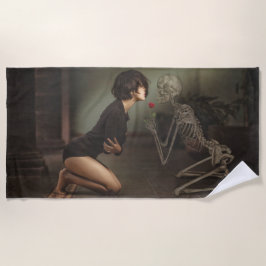 Döden och Young Woman