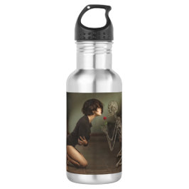 Döden och Young Woman