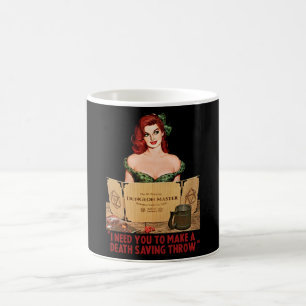 Döden räddar kaos kaffemugg