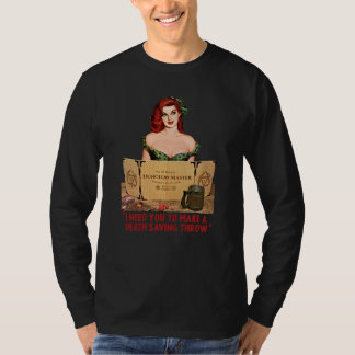 Döden räddar kaos t shirt