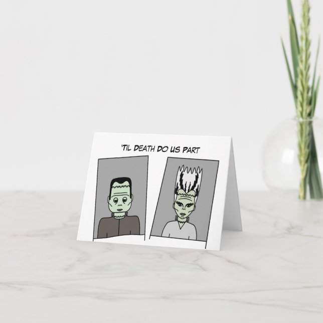 Döden Sker Oss Icke Card Tack Kort (Framsida)