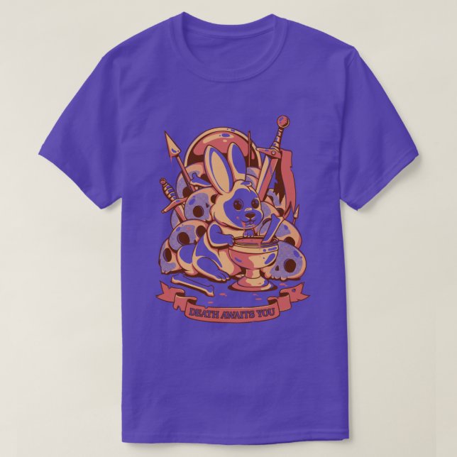 Döden väntar dig t shirt (Design framsida)