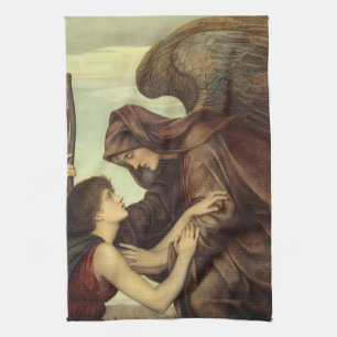 Dödens ängel av Evelyn De Morgan Kökshandduk