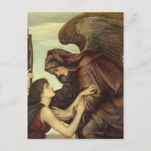 Dödens ängel av Evelyn De Morgan Vykort