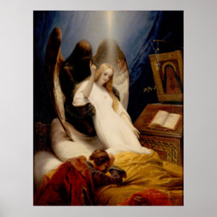Dödens ängel - Horace Vernet - 1851 Poster