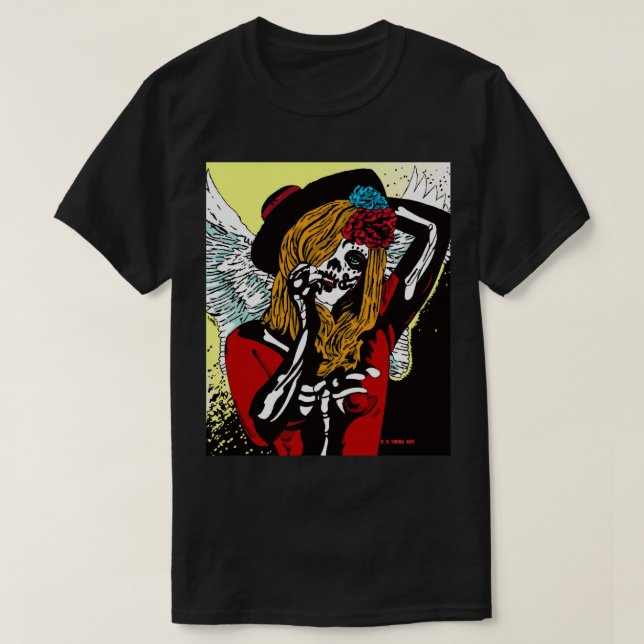 Dödens ängel t shirt (Design framsida)