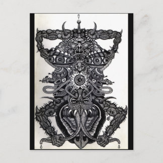 Dödens ängel vykort