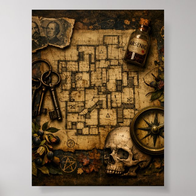 Dödens Arkitekt: H.H. Holmes Mördarborgen  Poster (Framsidan)