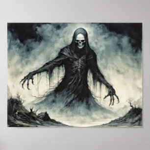 Dödens härskare som skördar själar poster