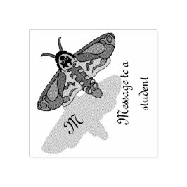 Dödens Hawk Head Monogram Stämpel