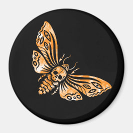 Dödens huvud Moth Magnet