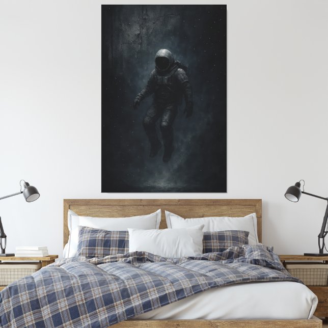 dödens rymd  canvastryck (Insitu (sovrum))