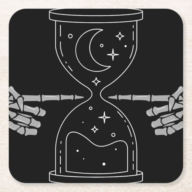 Dödens timglas underlägg (Framsidan)