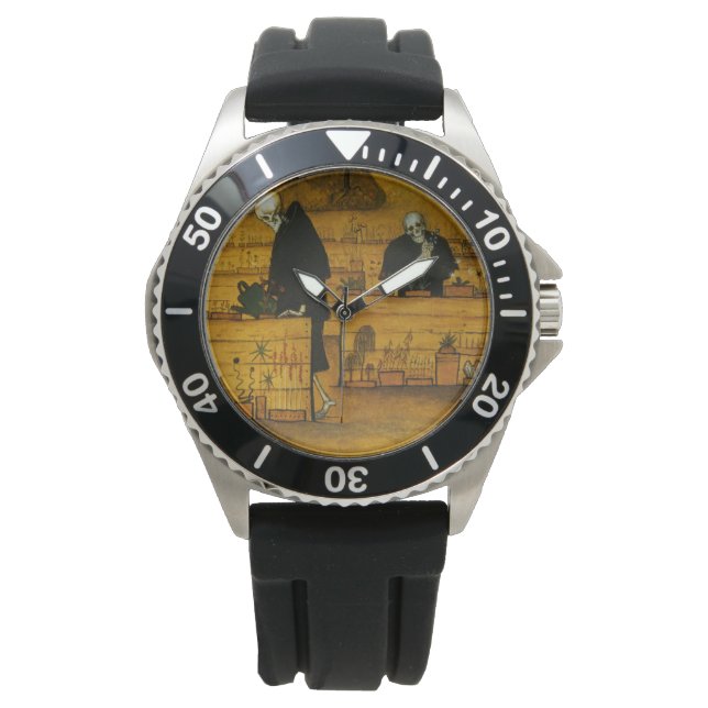 Dödens trädgård (av Hugo Simberg) Armbandsur (Framsida)