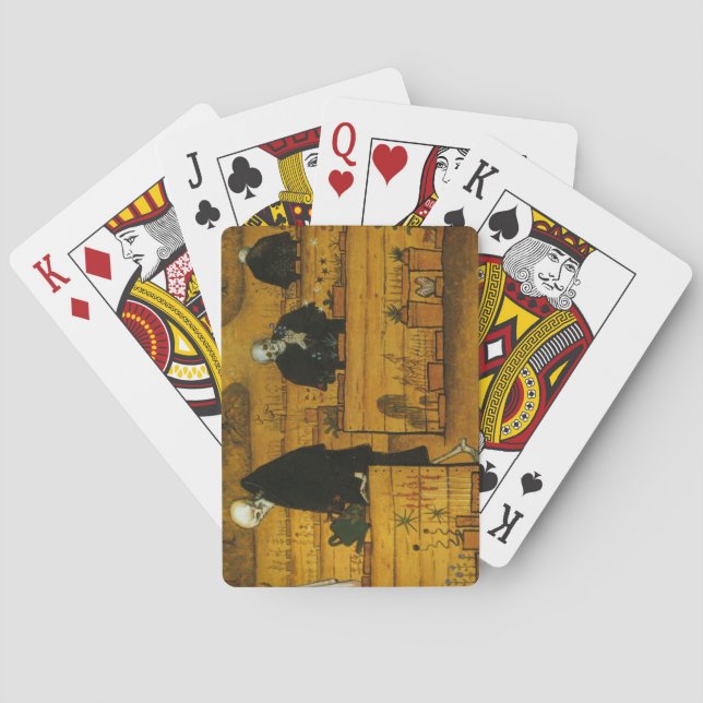 Dödens trädgård (av Hugo Simberg) Casinokort (Baksidan)