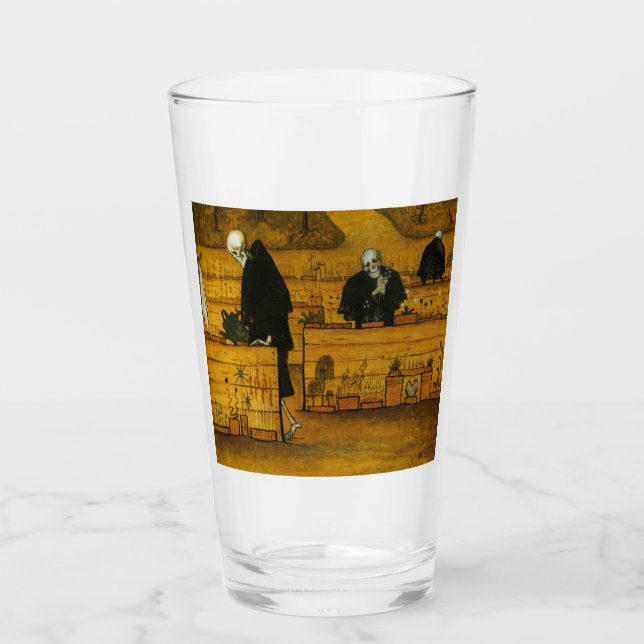 Dödens trädgård (av Hugo Simberg) Glaskopp (Framsida)