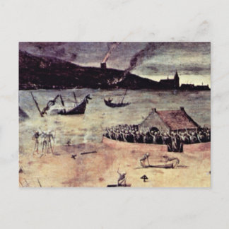 Dödens triumf detalj av 0 (Bästa kvalitet) Vykort