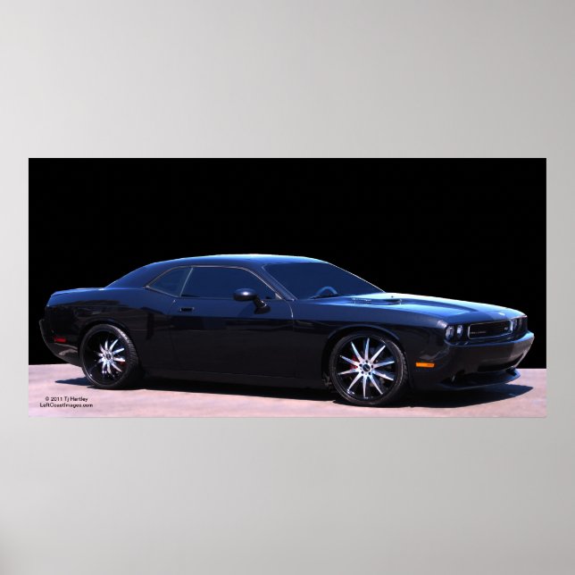 DODGE CHALLENGER HEMI POSTER (Framsidan)