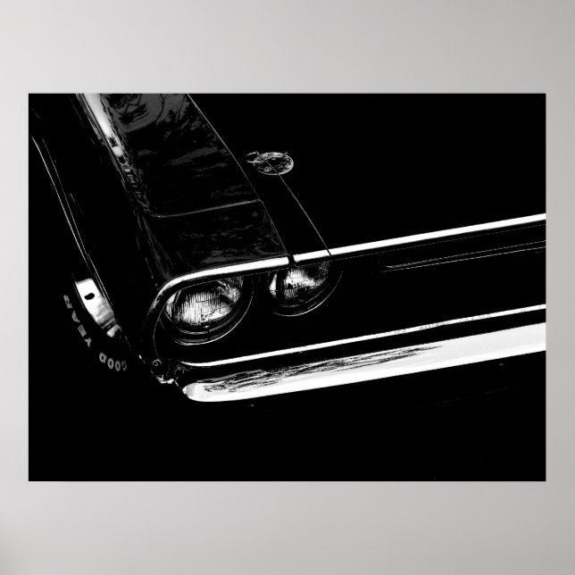 Dodge Challenger Poster (Framsidan)