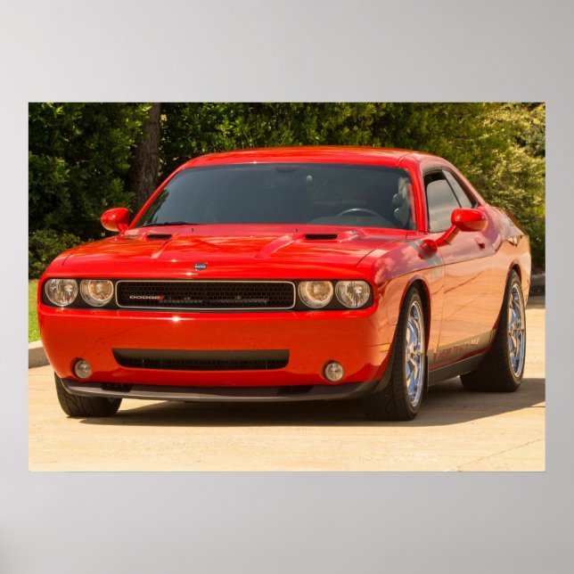 Dodge Challenger Poster (Framsidan)