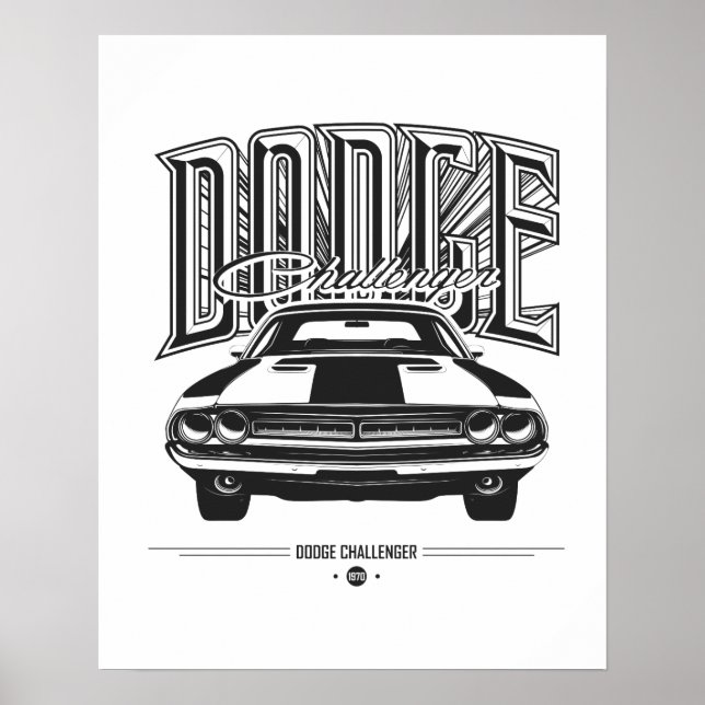 Dodge Challenger | POSTER (Framsidan)