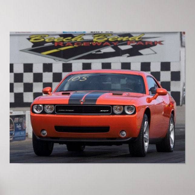 Dodge Challenger Poster (Framsidan)