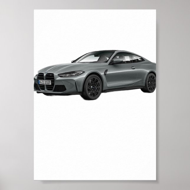  Dodge Challenger SRT American Muscle Car Performa Poster (Framsidan)